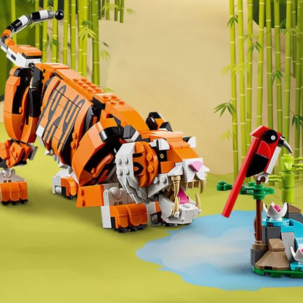 LEGO Creator – Majestoso Tigre 31129 Autobrinca Online