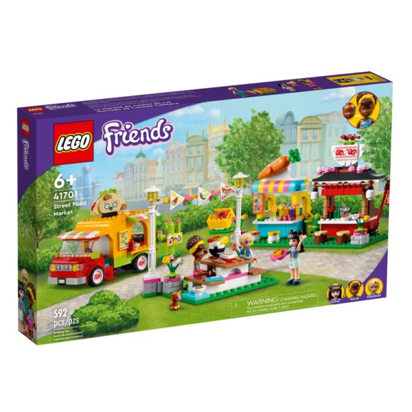 LEGO Friends – Mercado de Comida de Rua 41701 Autobrinca Online