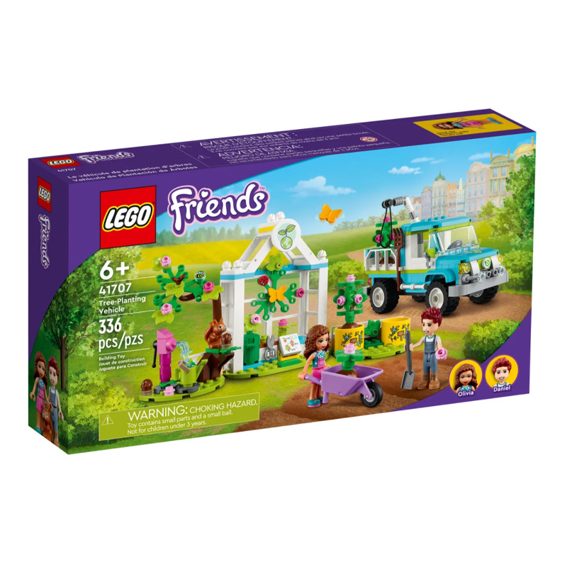 LEGO Friends 41707 Veículo de Plantação de Árvores