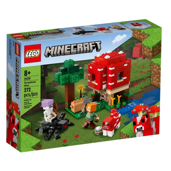 LEGO Minecraft – Casa Cogumelo 21179 Autobrinca Online