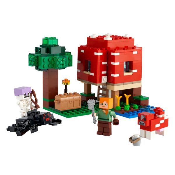 LEGO Minecraft – Casa Cogumelo 21179 Autobrinca Online