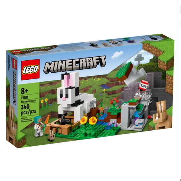 LEGO Minecraft – Rancho do Coelho 21181 Autobrinca Online