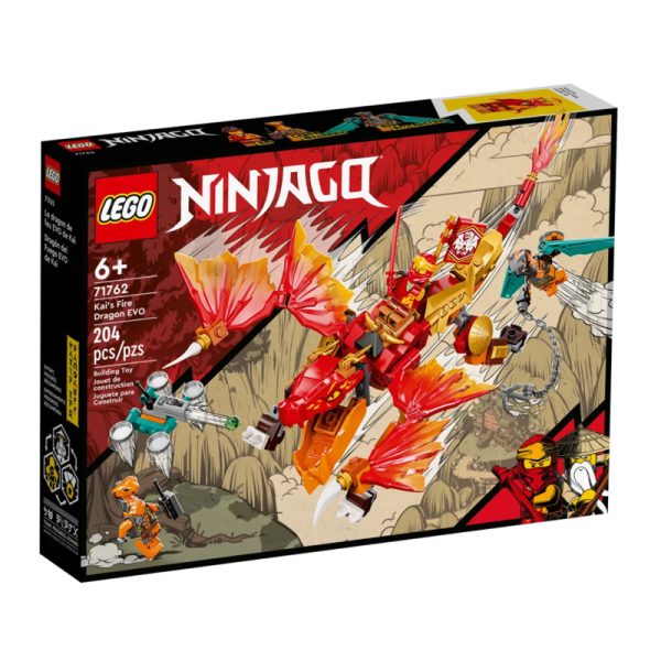 LEGO Ninjago – Dragão de Fogo EVO do Kai 71762 Autobrinca Online