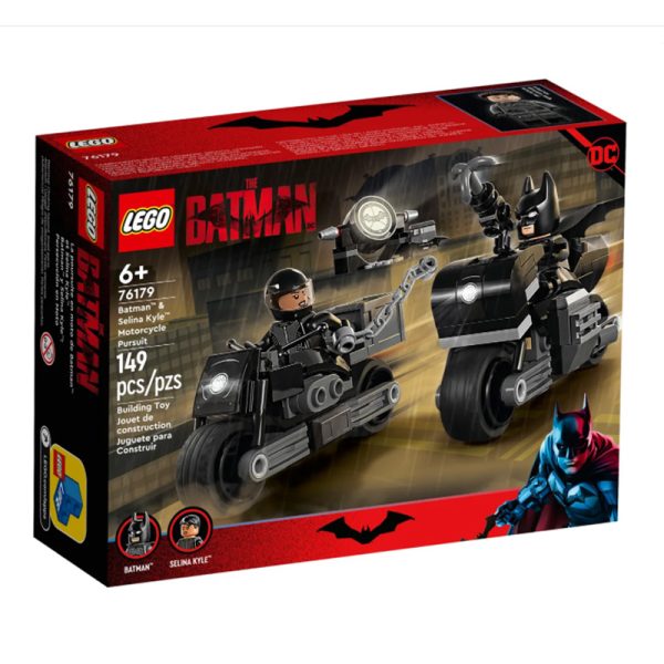 LEGO Super Heroes – Perseguição de Moto de Batman e Selina Kyle 76179 Autobrinca Online