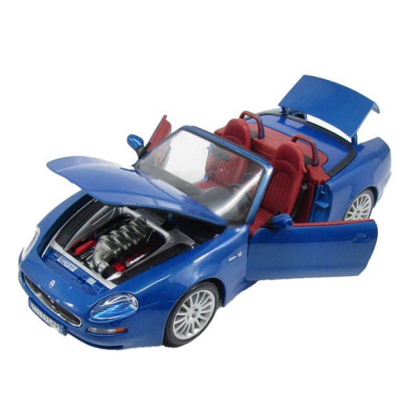 Maserati GT Spyder Azul 1:18 Bburago Autobrinca Online