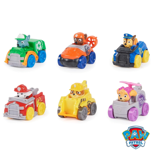Patrulha Pata Pack 6 Veículos c/ Figuras Autobrinca Online