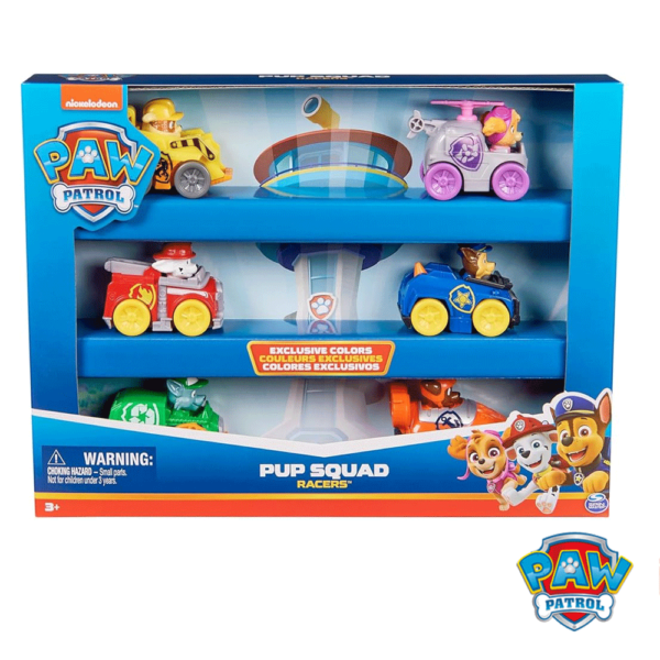 Patrulha Pata Pack 6 Veículos c/ Figuras Autobrinca Online