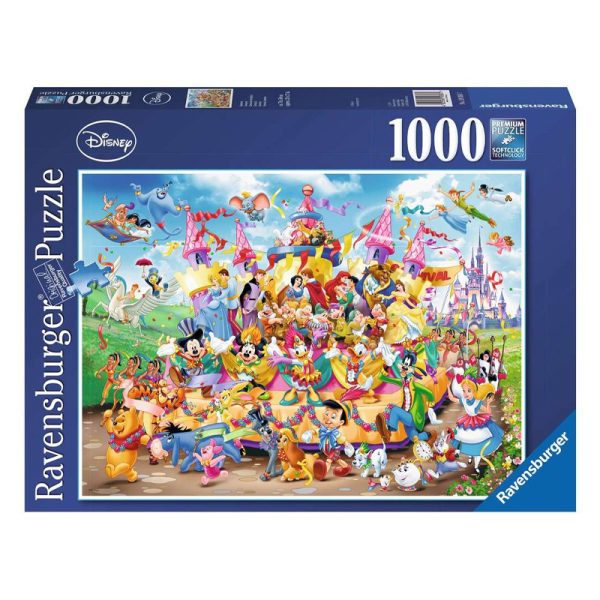 Puzzle Carnaval na Disney – 1000 Peças Autobrinca Online