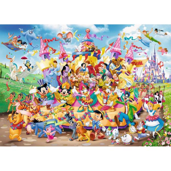 Puzzle Carnaval na Disney – 1000 Peças Autobrinca Online