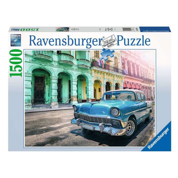 Puzzle Carro Cubano – 1500 Peças Autobrinca Online