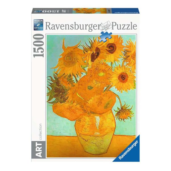 Puzzle Os Girassóis de Van Gogh – 1500 Peças Autobrinca Online