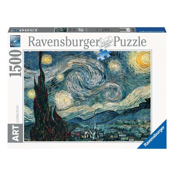 Puzzle Noite Estrelada de Van Gogh – 1500 Peças Autobrinca Online