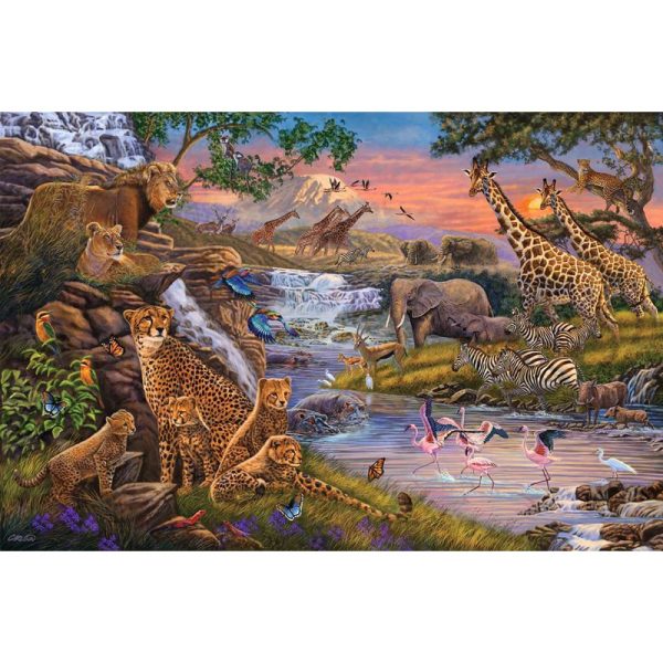 Puzzle Reino Animal – 3000 Peças Autobrinca Online