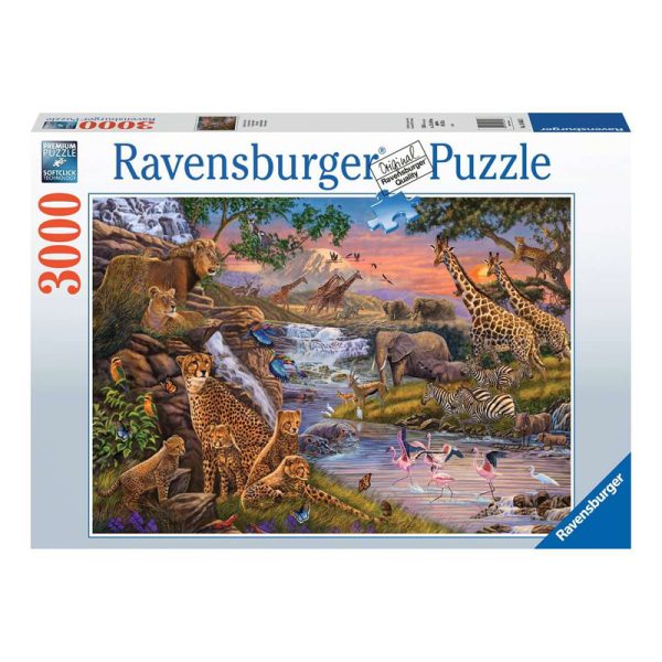 Puzzle Reino Animal – 3000 Peças Autobrinca Online