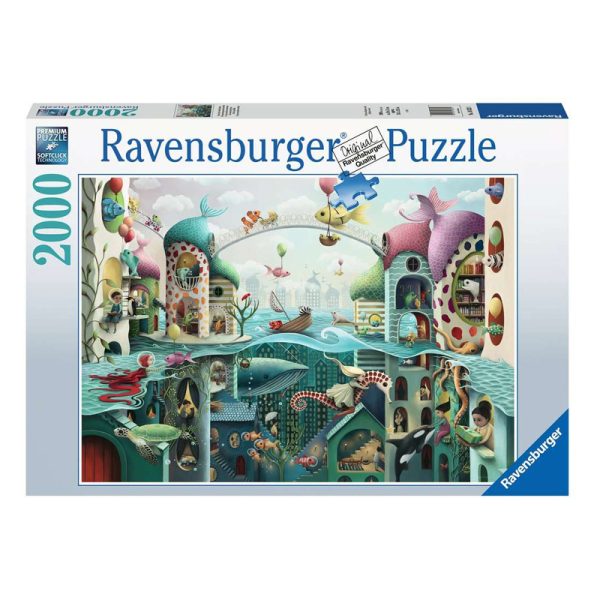 Puzzle Se os Peixes Andassem – 2000 Peças Autobrinca Online