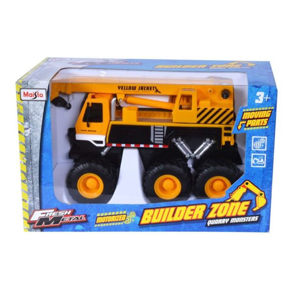 Quarry Monsters Camião c/ Grua Die Cast Autobrinca Online