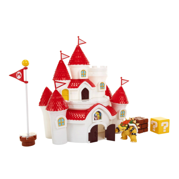 Super Mario Castelo Reino dos Cogumelos c/ Figura Bowser Autobrinca Online