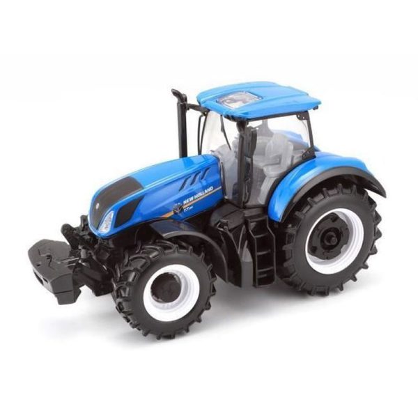 Trator New Holland Azul 1:32 Bburago Autobrinca Online