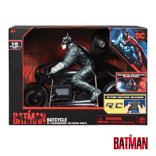 Batman: O Filme – Batcycle 1:10 c/ Radio Control