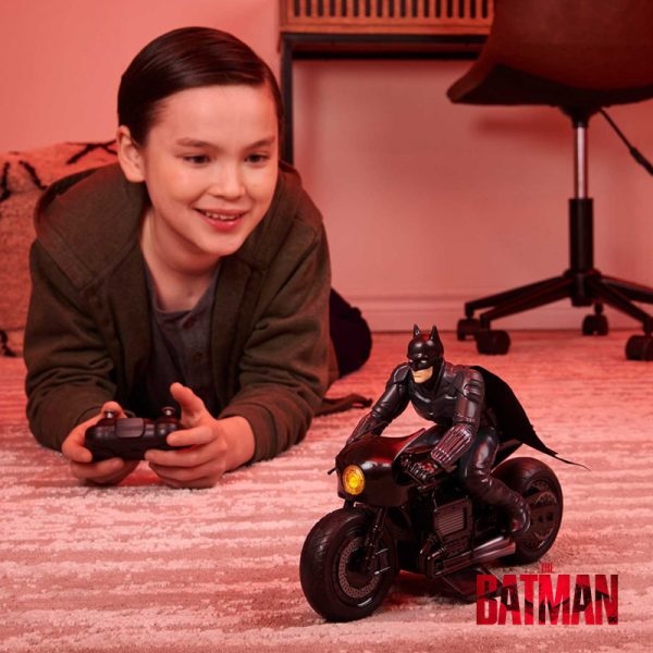 Batman: O Filme – Batcycle 1:10 c/ Radio Control Autobrinca Online