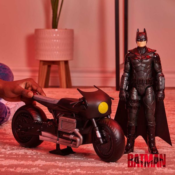 Batman: O Filme – Batcycle 1:10 c/ Radio Control