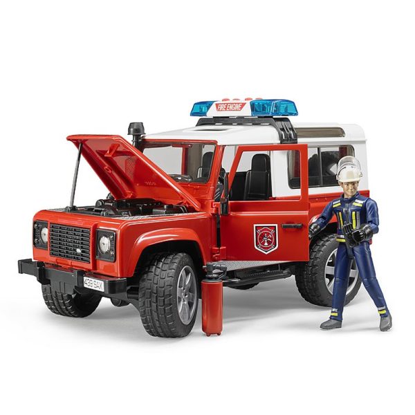 Carro de Bombeiros Land Rover Defender Station Wagon Autobrinca Online