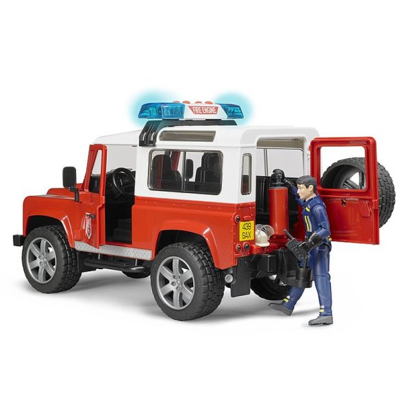 Carro de Bombeiros Land Rover Defender Station Wagon Autobrinca Online