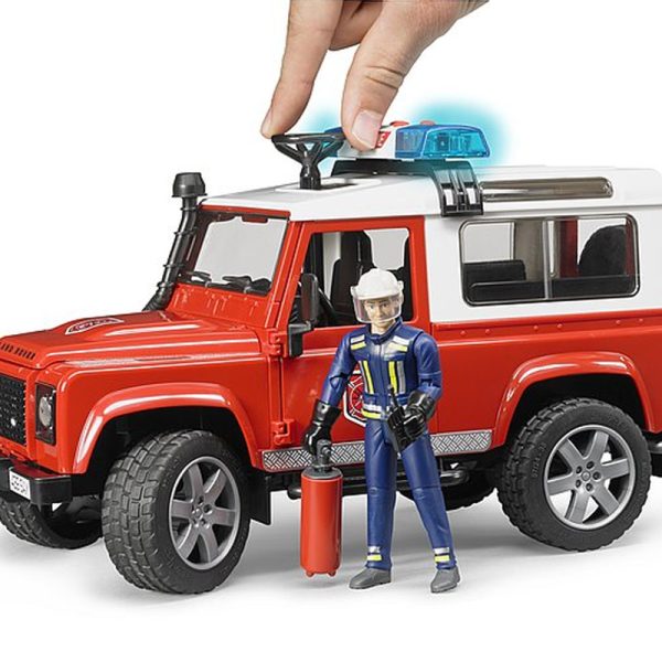 Carro de Bombeiros Land Rover Defender Station Wagon Autobrinca Online