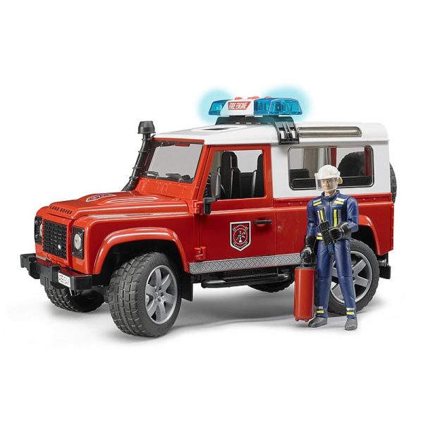 Carro de Bombeiros Land Rover Defender Station Wagon Autobrinca Online