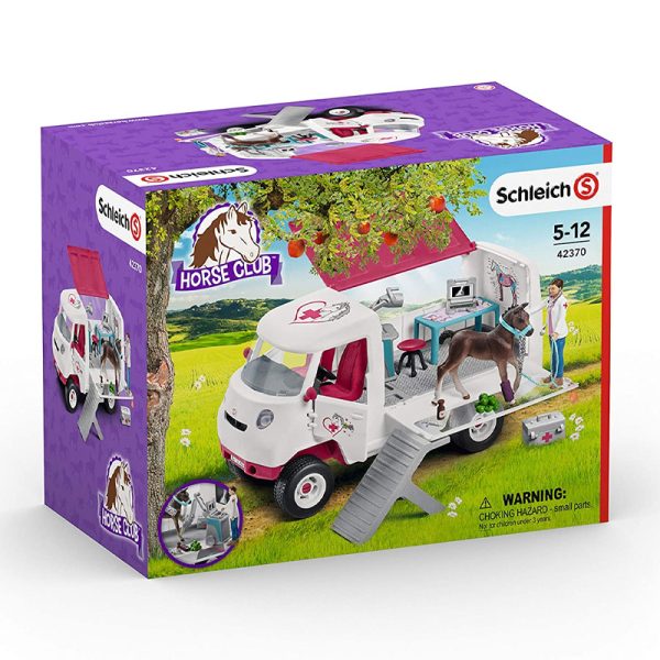 Centro Veterinário Móvel Schleich Autobrinca Online