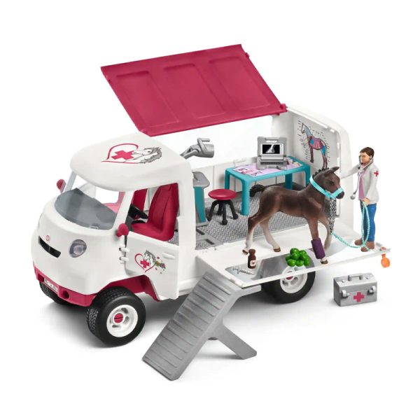 Centro Veterinário Móvel Schleich Autobrinca Online