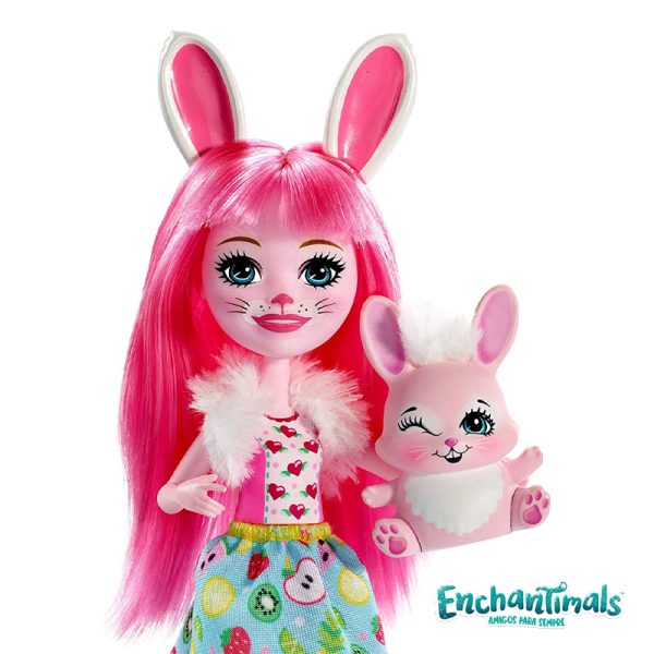 Enchantimals Bree Bunny e Twist Autobrinca Online