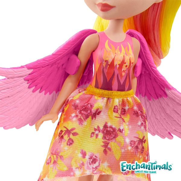 Enchantimals Falon Phoenix e Sunrise Autobrinca Online