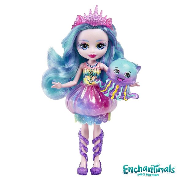 Enchantimals Jelanil Jellyfish e Stingley Autobrinca Online