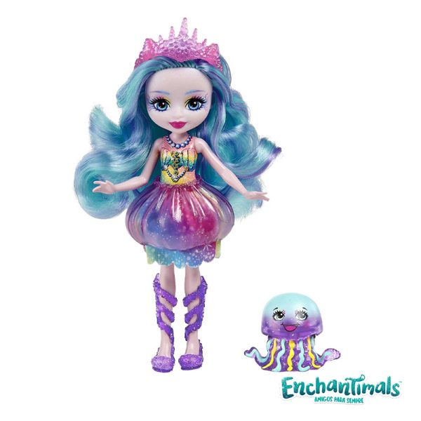 Enchantimals Jelanil Jellyfish e Stingley Autobrinca Online