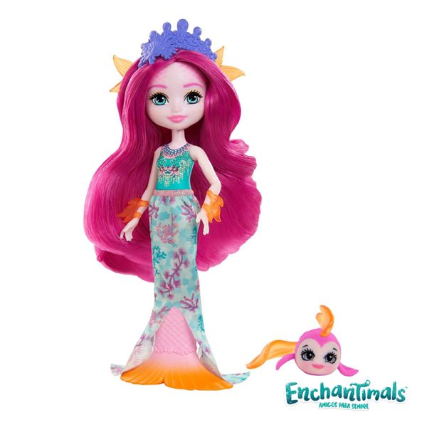 Enchantimals Maura Mermaid e Glide Autobrinca Online