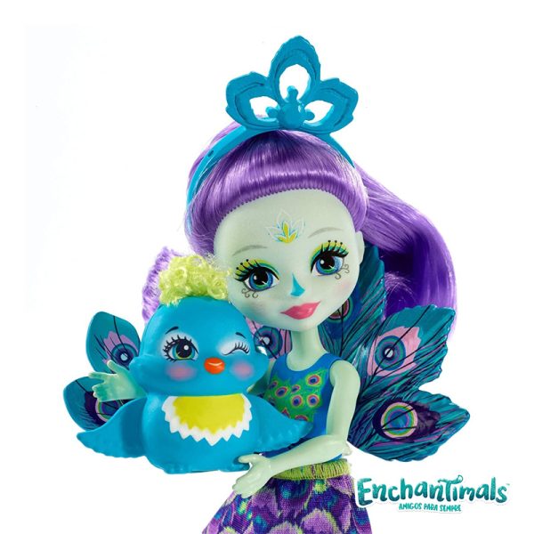 Enchantimals Patter Peacock e Flap Autobrinca Online