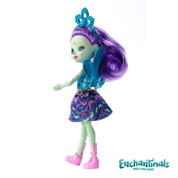 Enchantimals Patter Peacock e Flap Autobrinca Online