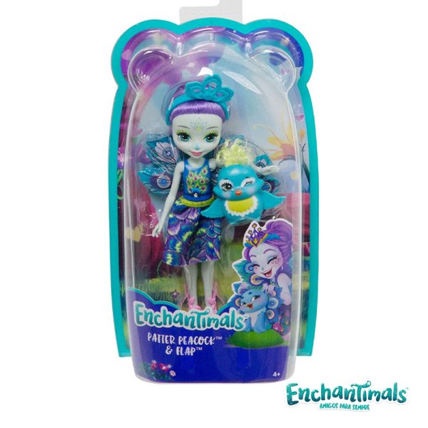 Enchantimals Patter Peacock e Flap Autobrinca Online