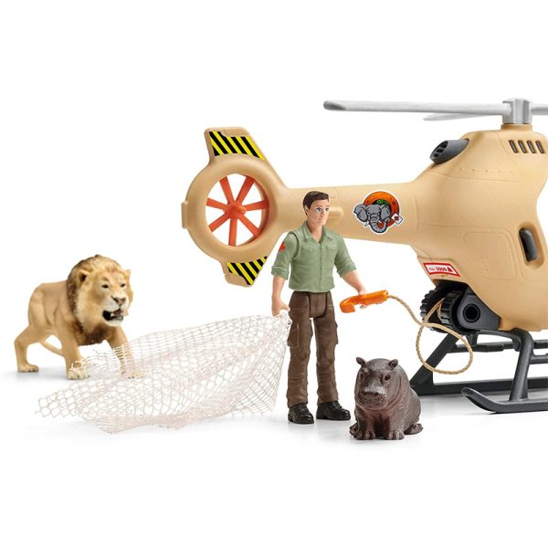 Helicóptero de Resgate Schleich Autobrinca Online