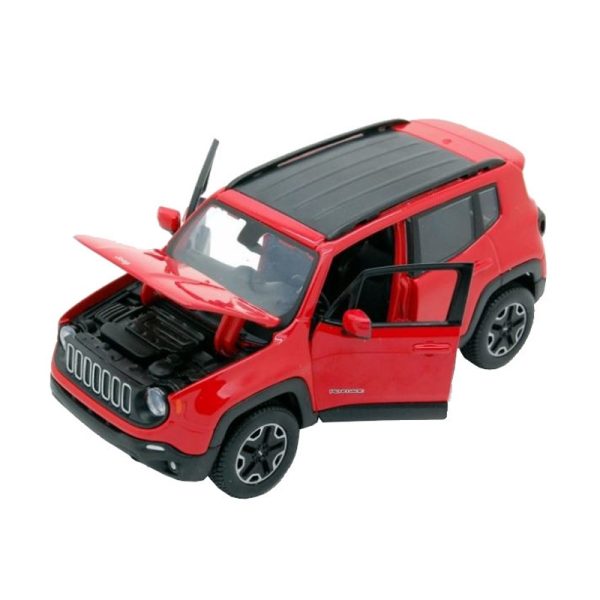 Jeep Renegade Vermelho 1:24 Maisto Autobrinca Online