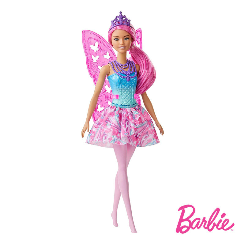 Barbie Dreamtopia Fada c/ Top Azul