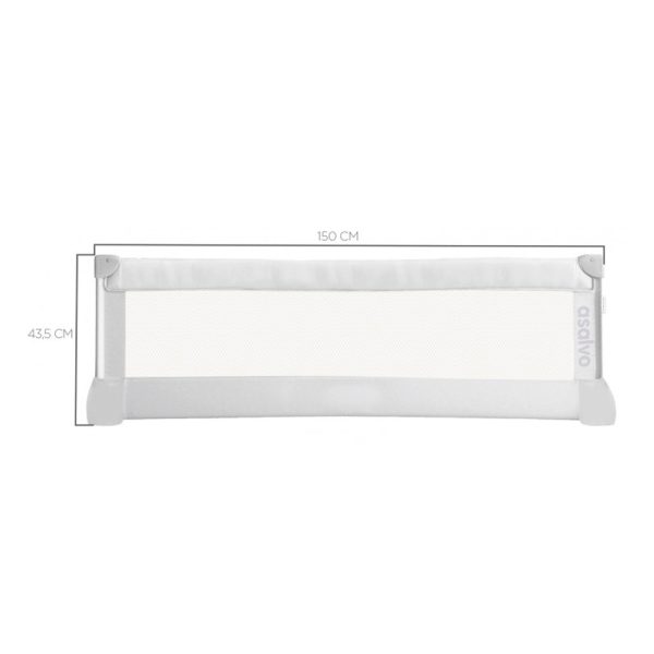 Barreira Cama 150cm Asalvo Branco Autobrinca Online