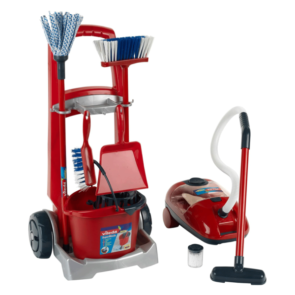 Carrinho de Limpeza Completo Vileda c/ Aspirador Autobrinca Online