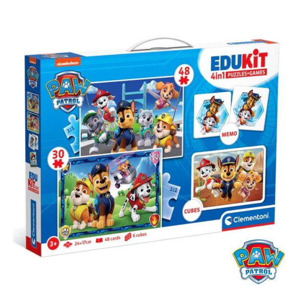 Edukit 4 Jogos em 1 Patrulha Pata Autobrinca Online