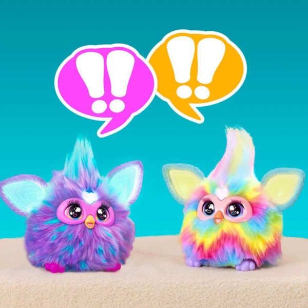 Furby Lilás Peluche Tie Dye Autobrinca Online