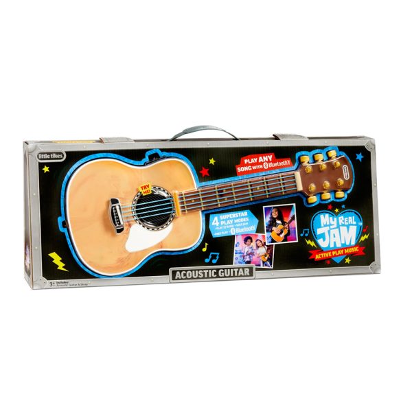 Guitarra Acústica Little Tikes My Real Jam Autobrinca Online