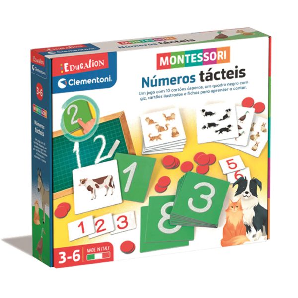 Jogo Montessori – Números Tácteis Autobrinca Online