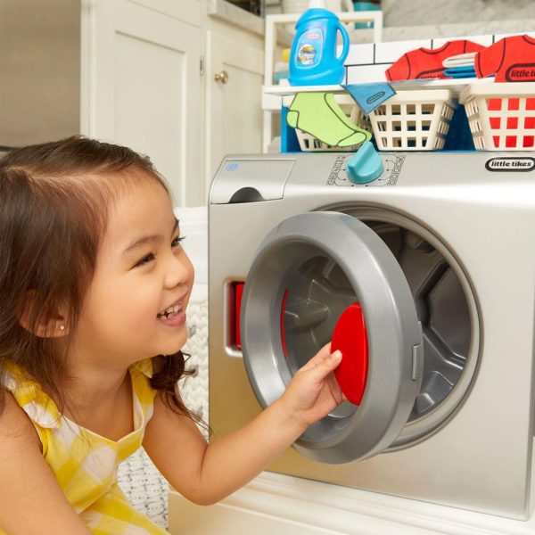 Little Tikes – Máquina de Lavar e Secar Roupa c/ Luz e Som Autobrinca Online