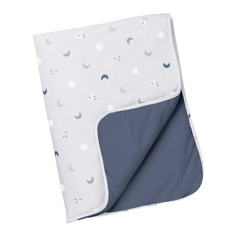 Manta de Bebé Doomoo Dream Blue Grey Moon